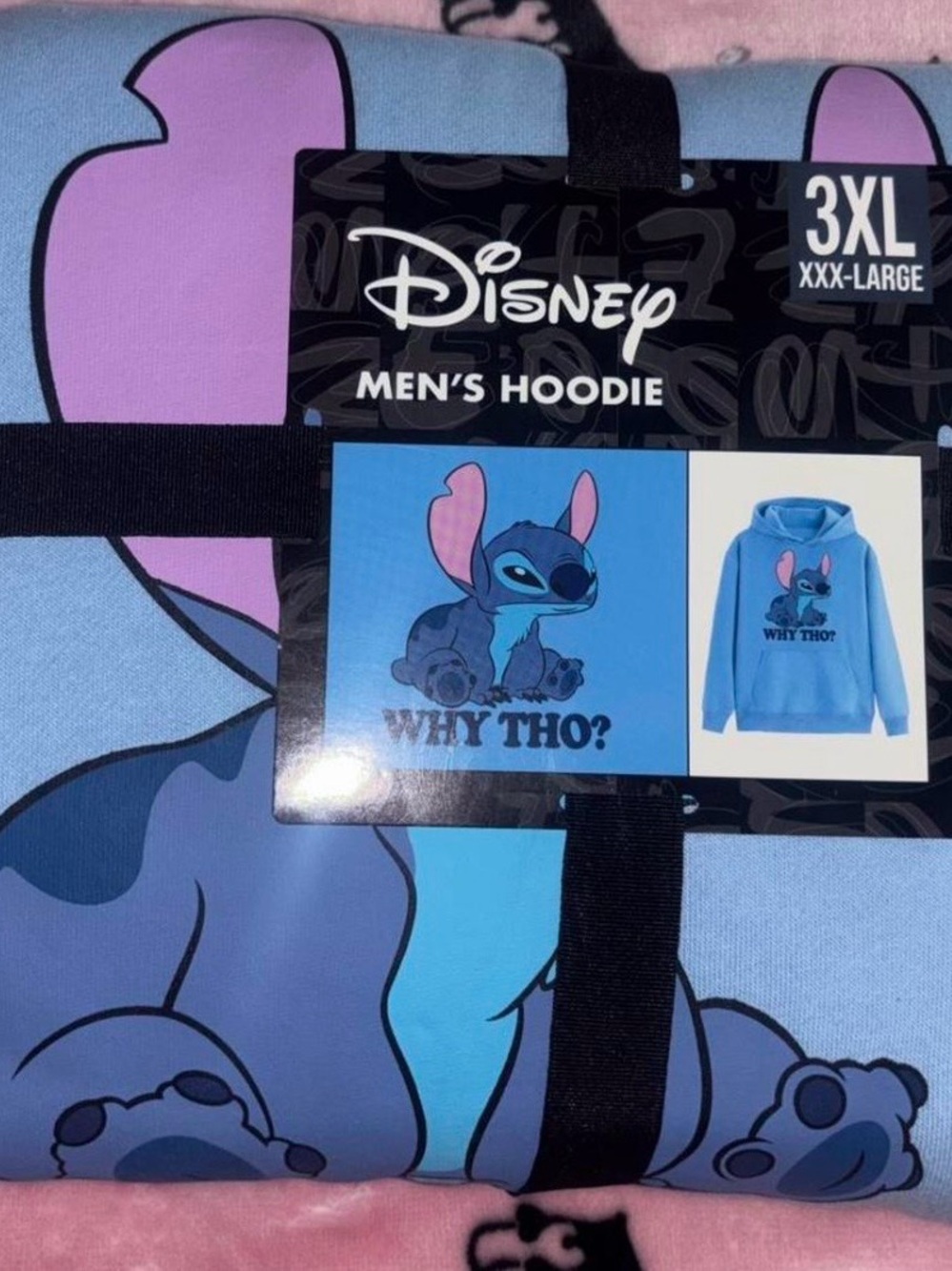 MAD Engine Light Blue Hoodie with Purple Accents